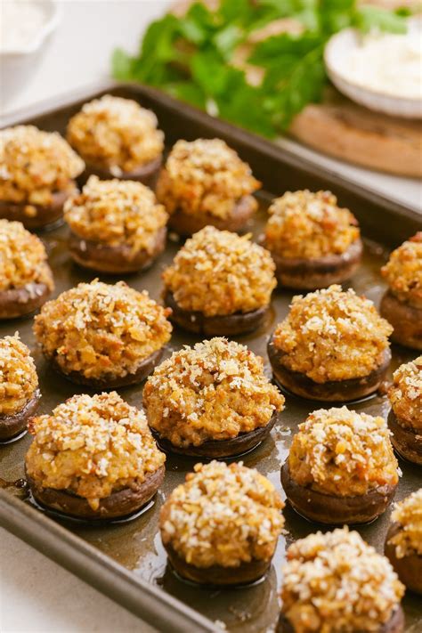 Classic Stuffed Mushrooms Artofit