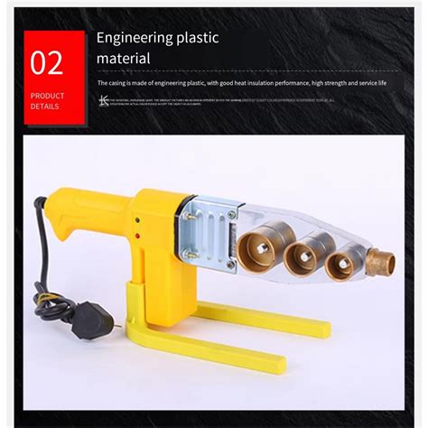 PVC PE PPR Pipe Heater Machine MM Pipe Welding Machine Pipe Hot Melt Connector Pipe Welder