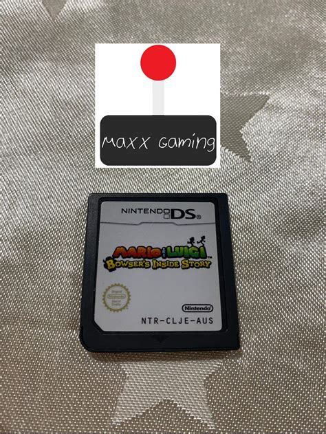 Mario And Luigi Bowsers Inside Story Nintendo Ds Cartridge Only