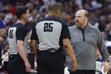 NBA Playoffs Referees List Of Refs For Heat Vs Knicks Game 1 Today