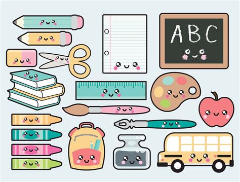 Cute Back To School Clipart