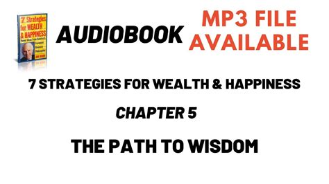 📚 7 Strategies For Wealth And Happiness Jim Rohn Chapter 5 The Path