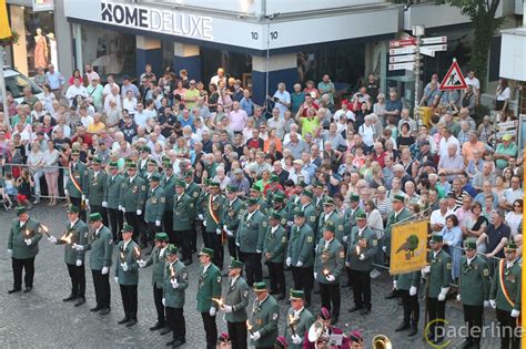 Schützenfest PBSV 2023 Zapfenstreich Paderborn Rathaus Paderline