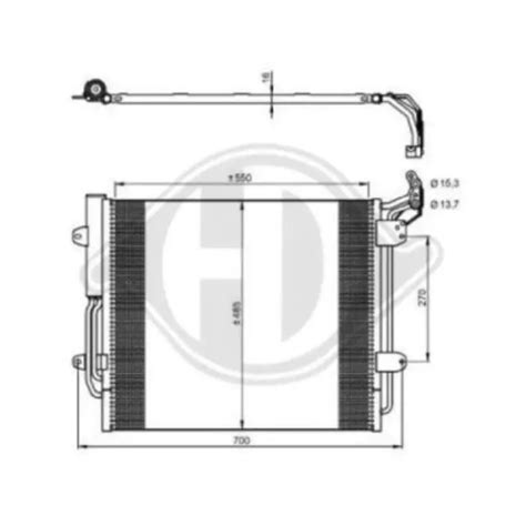 DIEDERICHS CLIMATISEUR AVEC Sèche linge pour VW Sharan 7N Seat Alhambra