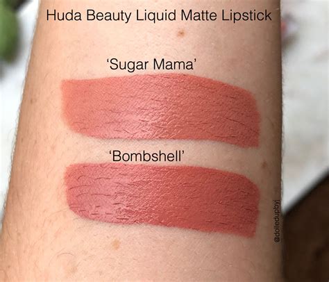 ARZAN BLOGS Huda Beauty Liquid Matte Lipsticks Swatches Review