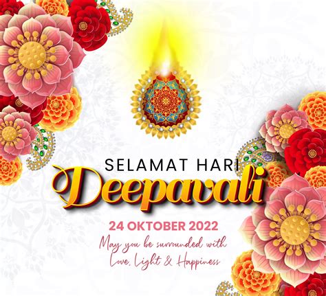 Poster Cuti Sempena Hari Deepavali 2022 CIKGUGRAFIK