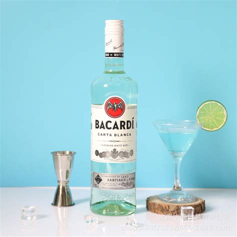 洋酒批发烘培 百加得白朗姆酒 百家得朗姆酒 BACARDI RUM 750ml 阿里巴巴