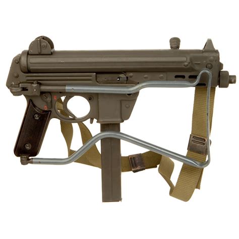 Rare Old Specification Deactivated Walther Mpk Submachine Gun