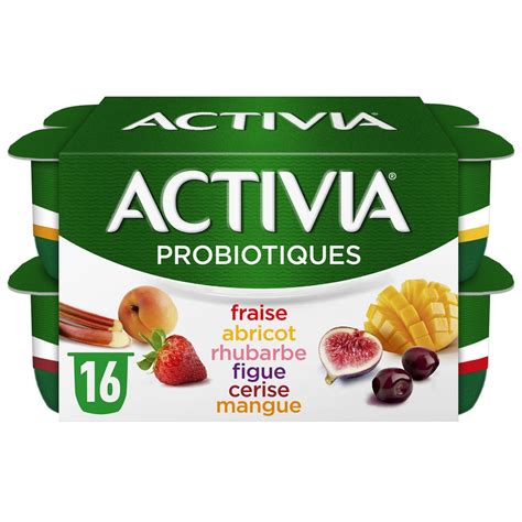 Activia Probiotiques Yaourts Aux Fruits Bifidus X G Pas Cher