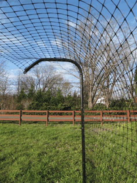 6' H Outdoor Cat Fence Kit - UV Protected Poly Mesh