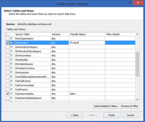 How To Setup A Tabular Data Model In SSAS Azure