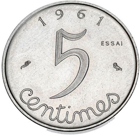 France Fifth Republic Centimes Epi Essai Catawiki