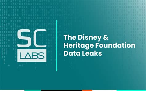 Heritage Foundation Data Breach Disney Data Breach 2024