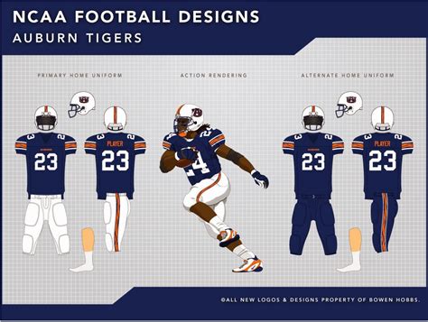 Auburn Football Uniform Concepts - Auburn Uniform Database