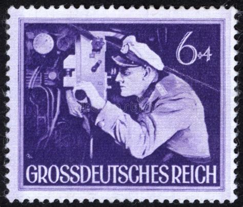 Postage Stamps Of The German Empire Editorial Photo Image Of Hitler