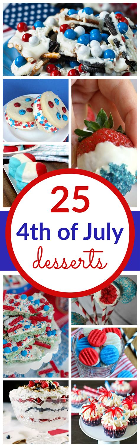 Try These 25 Red White And Blue Desserts For The 4th Of July