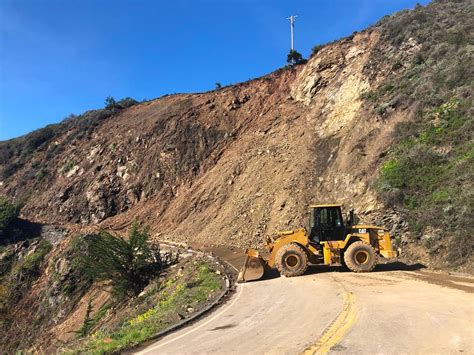 Highway 1 To Reopen Near Big Sur After Slides Road Repairs