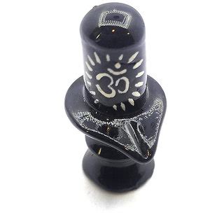 Buy Raviour Lifestyle Black Shivling Shiva Lingam Idol For Pooja Mandir