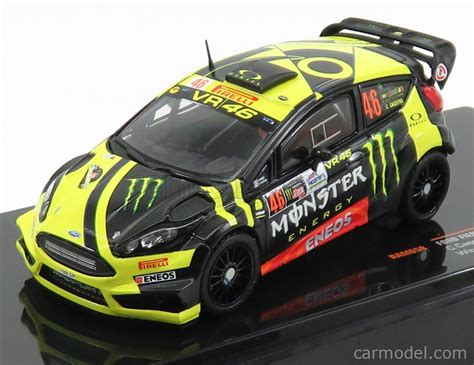 Ixo Models Ram658 Scale 1 43 Ford England Fiesta Rs Wrc Monster N 46 Rally Monza 2017