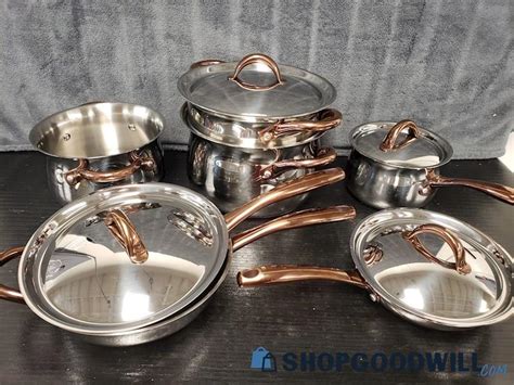 Berghoff Stainless Steal Pots And Pans 10 Piece Set ShopGoodwill