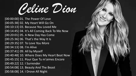 Celine Dion Greatest Hits Full Album