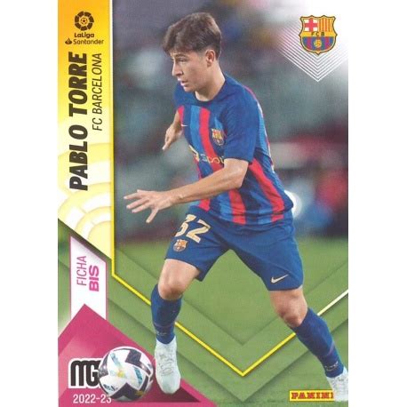 Buy Cards Pablo Torre Barcelona Nuevas Fichas Bis Panini Megacracks