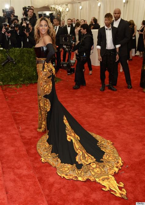 Beyonce Met Gala 2013 Dress: Orange And In Charge (PHOTOS) | HuffPost