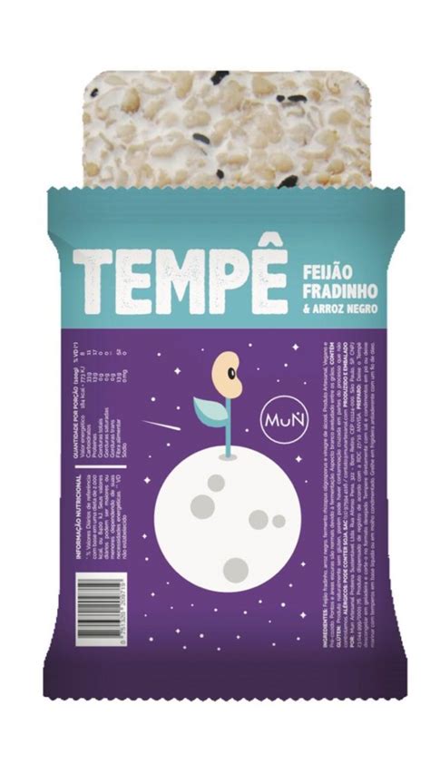 Tempê de Feijão Fradinho e Arroz Negro 275g Mun Artesanal Mercato