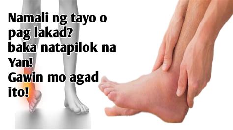 PAANO MAWALA ANG NATAPILOK NA PAA HEALOT TV YouTube