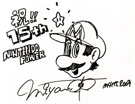 File NP 15th Anniversary Miyamoto Sketch Super Mario Wiki The