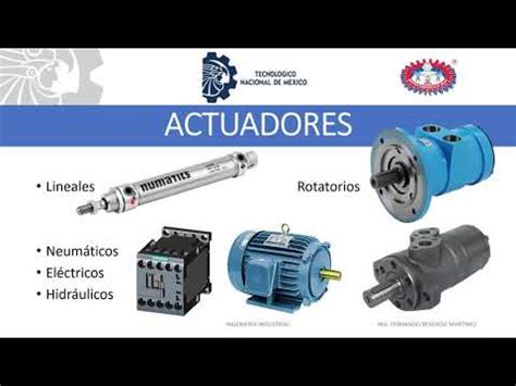 Tipos De Actuadores Industriales Neum Ticos Hidr Ulicos Y El Ctricos