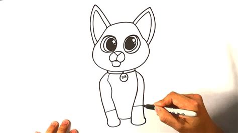 Easy How To Draw Sox From Lightyear Youtube