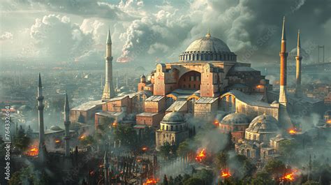 Hagia Sophia In Istanbul Turkey Hagia Sophia Is A Former Greek