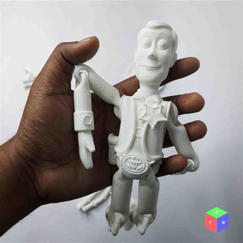 Toy Story Articulated Woody 3d Model 3d Printable Cgtrader