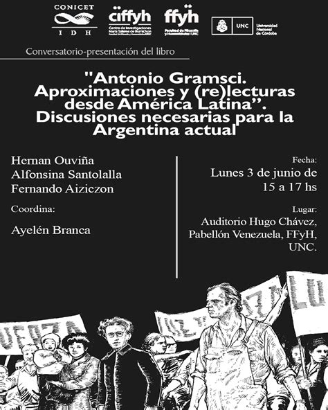 Conversatorio Presentaci N Del Libro Antonio Gramsci Aproximaciones Y