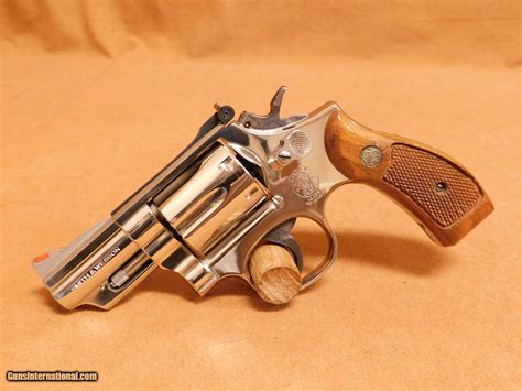 Smith And Wesson Sandw Model 19 5 Nickel Magnum 25