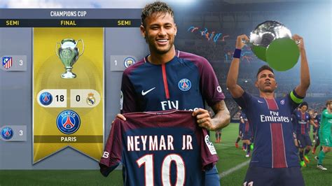 Can Neymar Win The Champions League With Psg Fifa 17 Career Mode