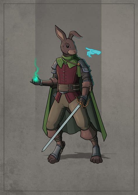 Jevrack Harengon Rogue By Silkynoire On Deviantart