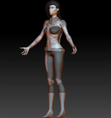 Female Assassin Zbrush R Zbrushcentral