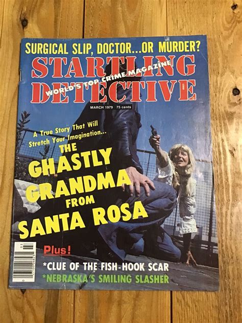 Startling Detective March Bad Girl Cover Ghastly Grandma Ebay