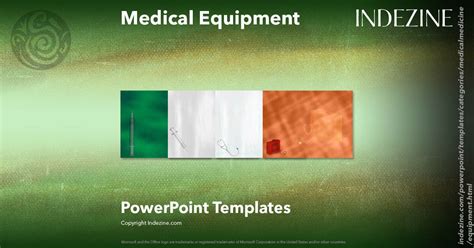 Medical Equipment PowerPoint Templates