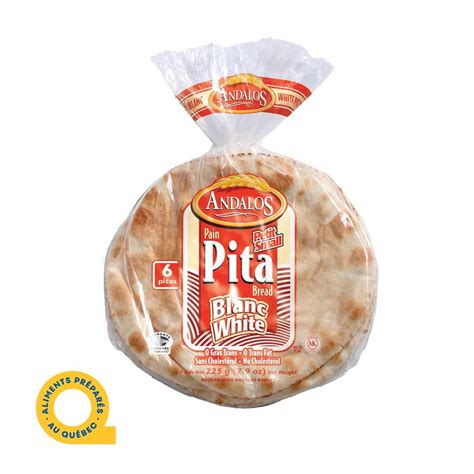 Small White Pita Bread • Marché Ctfo