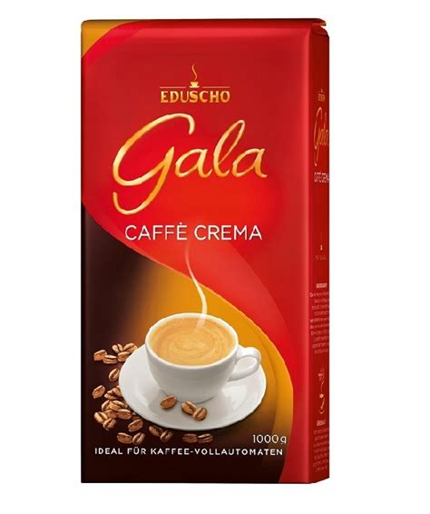 Kawa Ziarnista Arabika I Robusta Tchibo Eduscho Gala Caffe Crema Kg