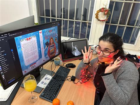 Празнично настроение с корицата на дебютния роман „Книжна Коледа“ от ...