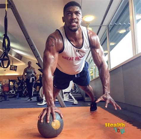 Anthony Joshua Workout Routine And Diet Plan | Workout Videos ...