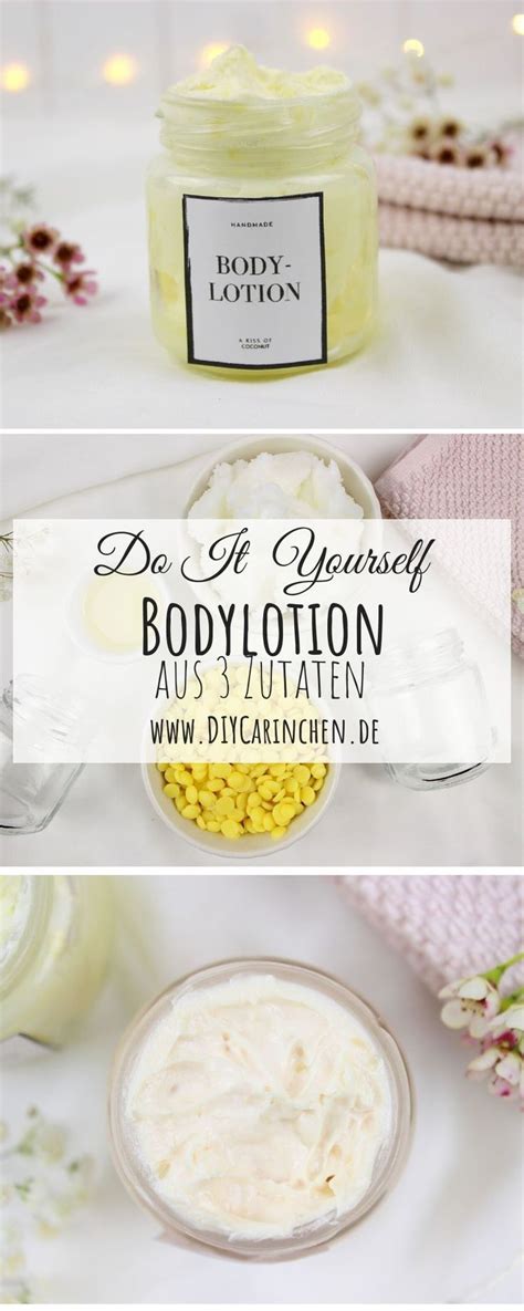 Diy Bodylotion Aus Nur Zutaten Einfach Und Schnell Selber Machen