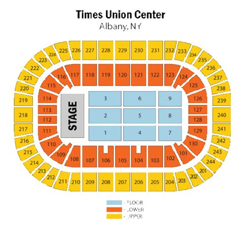 MVP Arena Seating Chart | MVP Arena in Albany, New York