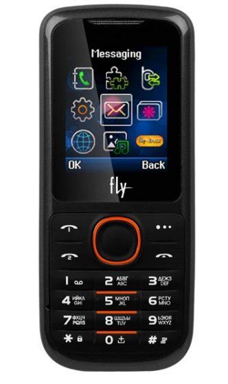 Мобильный телефон Fly DS167 Grey/Orange купить | ELMIR - цена, отзывы ...