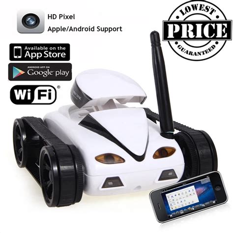 Rc Mini Tank Car I Spy With Video 03mp Camera 777 270 Wifi Remote