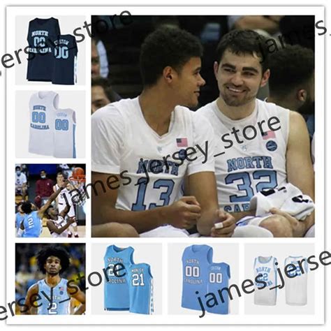 Mit88 2022 Custom College North Carolina Tar Heels Basketball Jersey Michael Jor Dan Vince